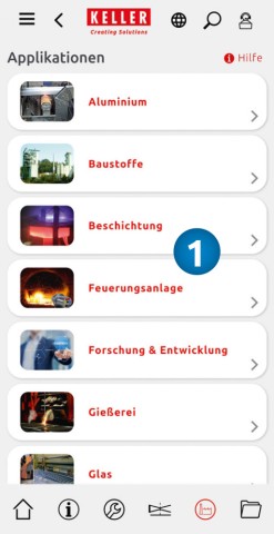 Applikationen im Industrial Solution Guide