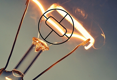 Bir akkor lambanın sıcaklık ölçümü